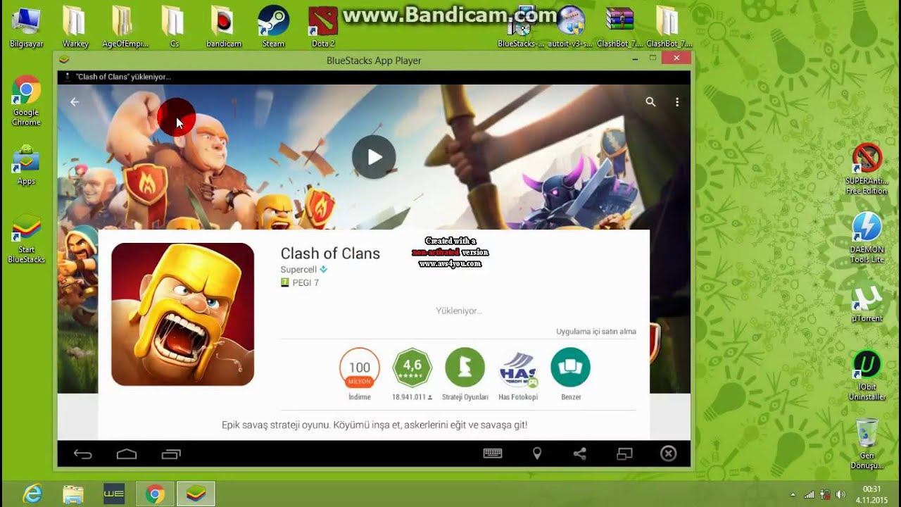Bilgisayara Clash Of Clans Nasil Indirilir 2019 Youtube