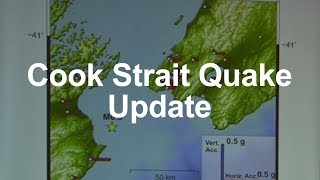 Cook Strait earthquakes, science update