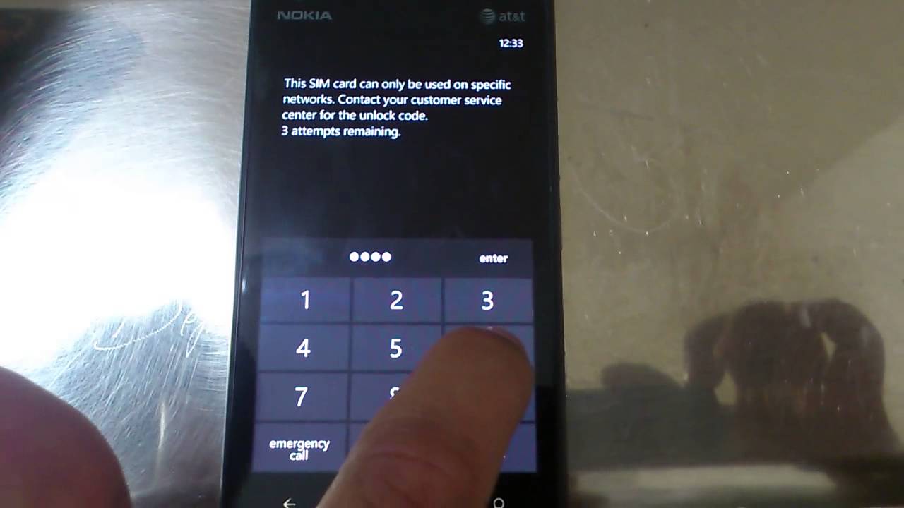 Unlock nokia phone with imei number