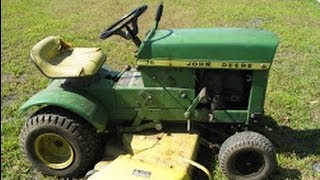 jd 70 lawn tractor