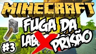 A Alavanca Perdida! - Fuga da Prisão: Minecraft #3