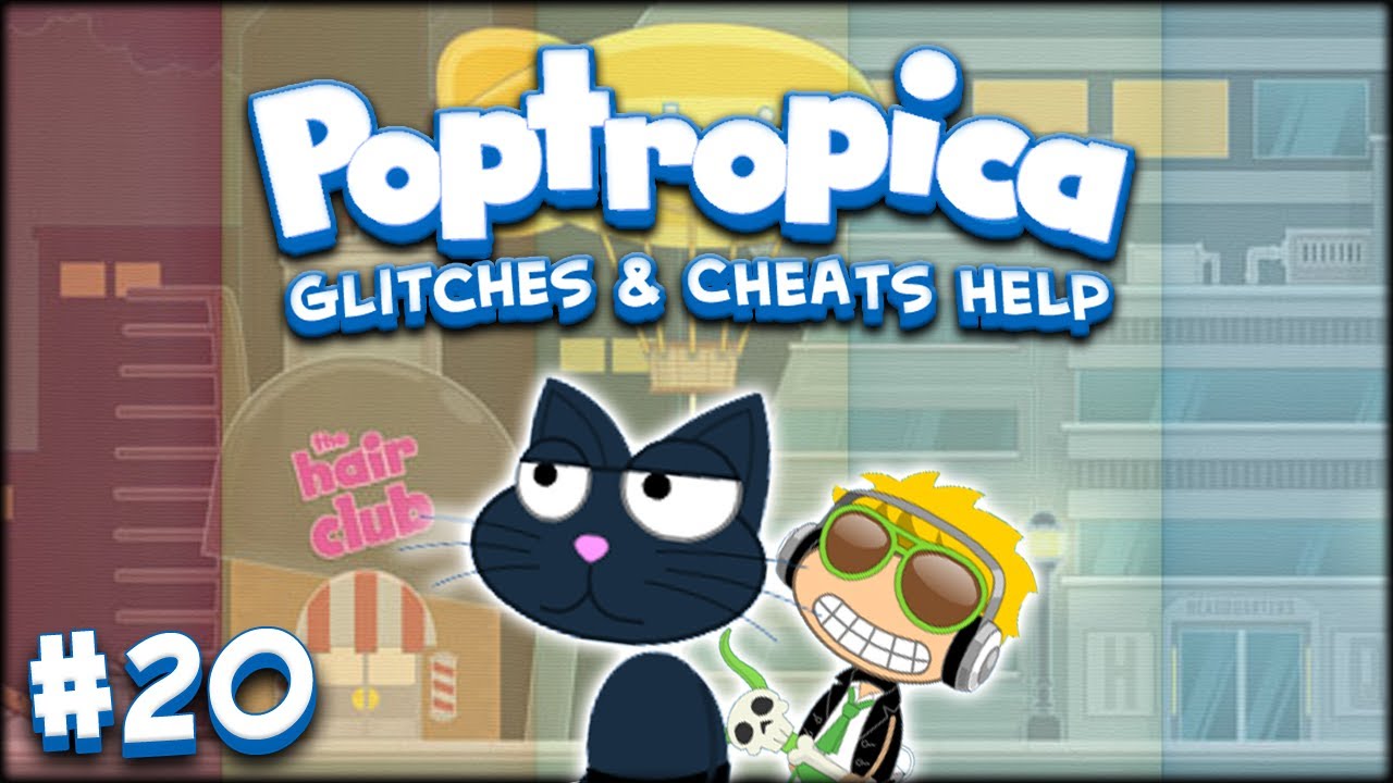 Poptropica Glitches & Cheats #20 - Customizable Cat Features - YouTube