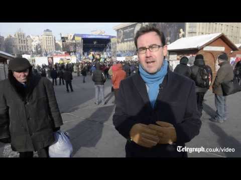 The Telegraph\'s Chief Foreign Correspondent David Blair reports from the streets of Kiev as the violent protests continue 
Get the latest headlines http://www.telegraph.co.uk/

Subscribe to The Telegraph http://www.youtube.com/subscription_center?add_user=telegraphtv

Like us on Facebook http://www.facebook.com/telegraph.co.uk
Follow us on Twitter https://twitter.com/telegraph
Follow us on Google+ https://plus.google.com/102891355072777008500/

Telegraph.co.uk and YouTube.com/TelegraphTV are websites of The Daily Telegraph, the UK\'s best-selling quality daily newspaper providing news and analysis on UK and world events, business, sport, lifestyle and culture.