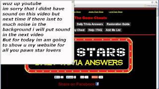 Pawn Stars Lover All Trivia Answers Youtube