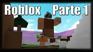 Jogando Roblox - Ataque de Gigantes! - Parte 1