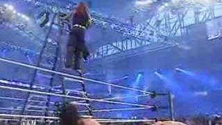 jeff hardy jumps off 20 foot ladder