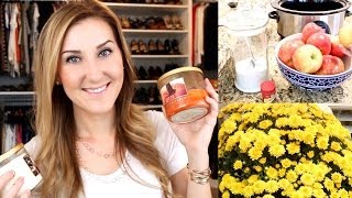 Favorite Fall Candles, Fall Home Decor Tour, & Recipe! (Vol.4)