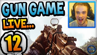 "SOO INTENSE!" - Gun Game LIVE w/ Ali-A #12! - (Call of Duty: Ghost)