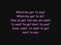 next to you-jordin sparks lyrics
