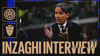 L'INTERVISTA DI SIMONE INZAGHI | INTER 3-2 MONZA 🎙️⚫🔵??