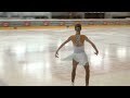 Polina Edmunds USA Val gardena spring trophy 2013 junior ladies free