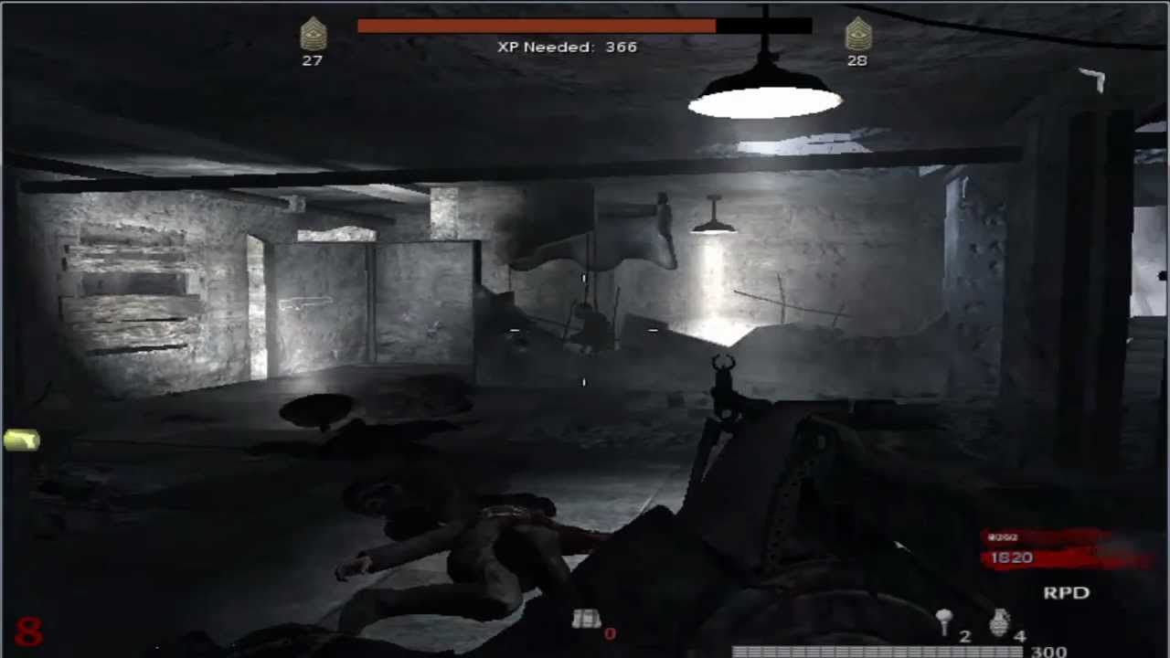 COD 5 Custom Nazi Zombie Mod - Realism v2.2 - YouTube