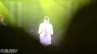 [FANCAM] 130720 BEAST Beautiful Show 2013 - Yang YoSeop ment (don't cry T_T)