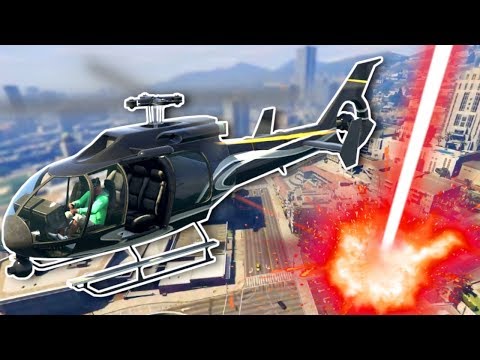Helicopter Heist Avenged by Orbital Cannon! - GTA 5 Online Gameplay & Funny Moments