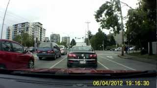 New Driver Forgets to Check Blind Spot