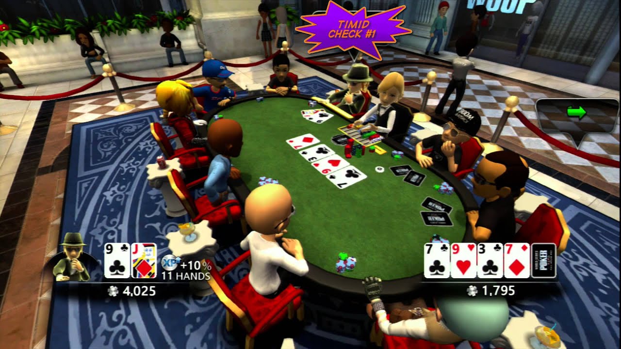 Poker night slow play achievement