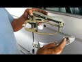 Bmw X5 Exterior door handle removal E53 Passenger
