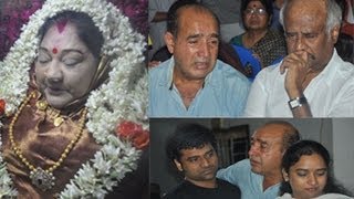 Actress | Manjula Vijayakumar | Death Ceremony | Photos