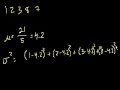Statistics: Standard Deviation
