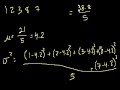 Statistics: Standard Deviation