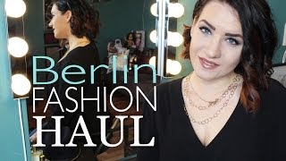 Berlin Fashion HAUL   | rebeccafloeter