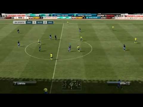 FIFA 12 - Sweden vs England UEFA EURO 2012