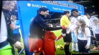 Little Girl Snubs Luis Suarez