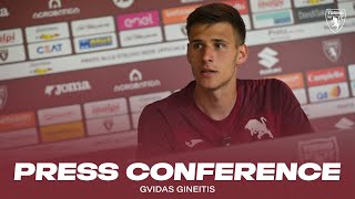 GVIDAS GINEITIS | INCONTRO CON I MEDIA 🎙️?