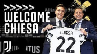 WELCOME CHIESA | Federico Chiesa is Presented as a Juventus Player
