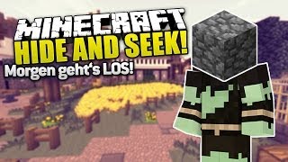 Morgen geht's LOS! - Minecraft Hide and Seek | ungespielt