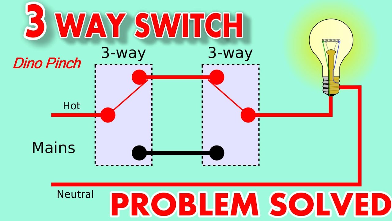 3-way switch doesn't work right - YouTube