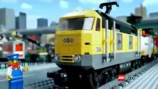 Klocki Lego City 7939 Pociąg Towarowy Maxzabawkipl Youtube