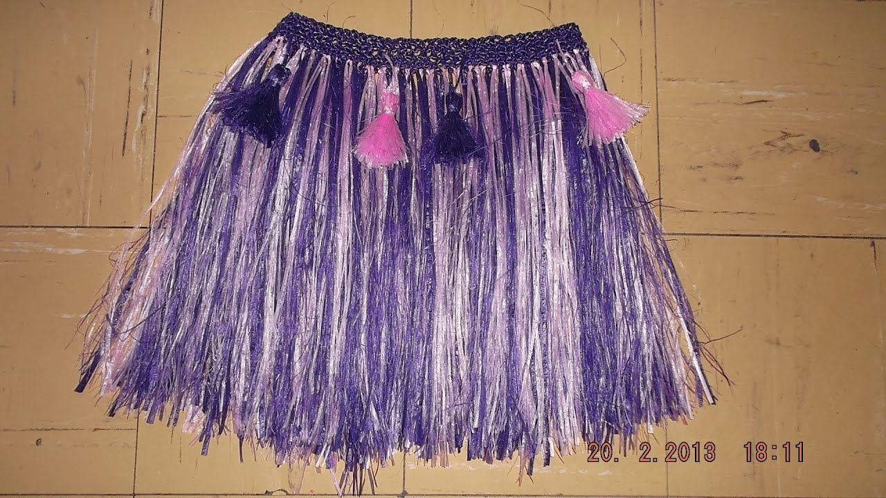 Como Hacer Una Falda Hawaiana De Como Hacer Una Falda Hawaiana De
