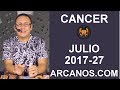 Video Horscopo Semanal CNCER  del 2 al 8 Julio 2017 (Semana 2017-27) (Lectura del Tarot)