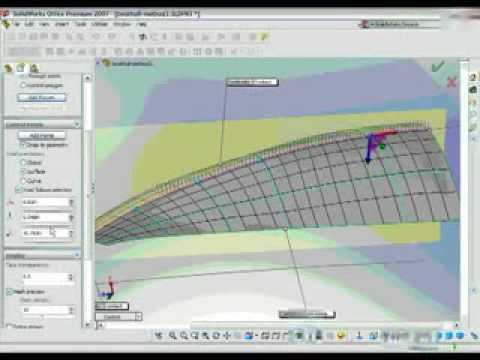 How to Design a Boat Hull in SolidWorks Free Form Demo - YouTube