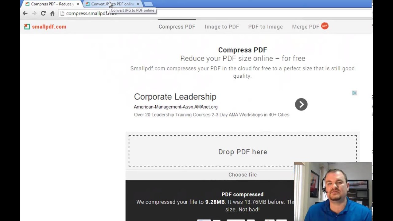 online compress pdf file to smaller size
