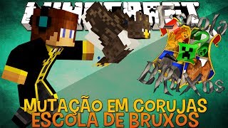 Mutação em Animais!! Fazendo Corujas #Drops Escola de Bruxos Minecraft