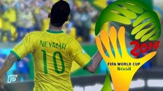 Неймар на Чемпионате Мира в Бразилии FIFA 14