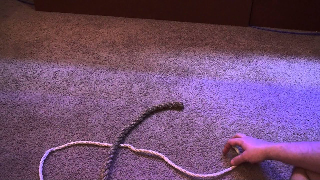 Parrot cargo net knots Part 1 YouTube