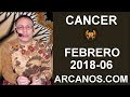 Video Horscopo Semanal CNCER  del 4 al 10 Febrero 2018 (Semana 2018-06) (Lectura del Tarot)