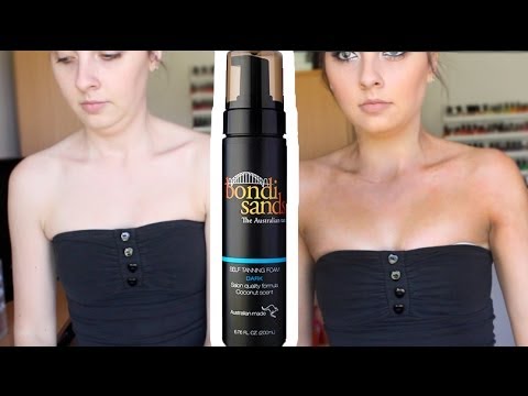 Bondi Sands Tanning Foam REVIEW! - YouTube