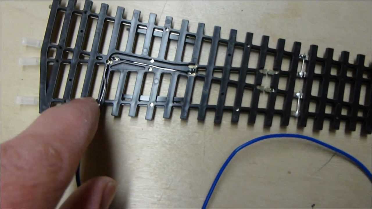 Dean Park Station Video 9 - Wiring up Peco Turnouts for DCC with Peco