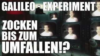 Fabian bei Galileo - Zocken bis zum Umfallen?!