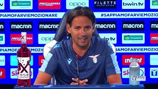 Lazio-Sassuolo | La conferenza stampa di mister Simone Inzaghi