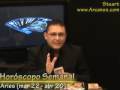 Video Horóscopo Semanal ARIES  del 25 al 31 Enero 2009 (Semana 2009-05) (Lectura del Tarot)