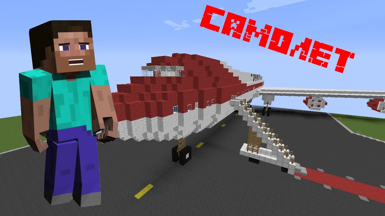 Minecraft как сделать самолёт фото 73