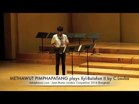 METHAWUT PIMPHAPATANG plays Xyl Balafon II by C Lauba