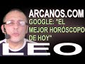 Video Horóscopo Semanal LEO  del 15 al 21 Noviembre 2020 (Semana 2020-47) (Lectura del Tarot)
