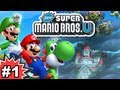 New Super Mario Bros. U 100% Multiplayer Walkthrough - Part 1