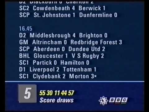 BBC1: Grandstand and Final Score (1992-03-21) - YouTube